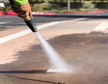 Curbs – Paint Removal Image