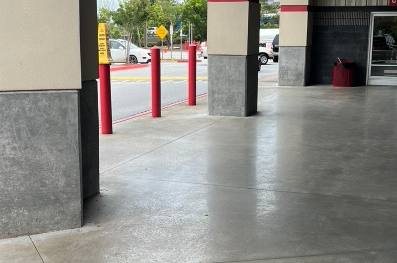 Columns After Paint was Removed