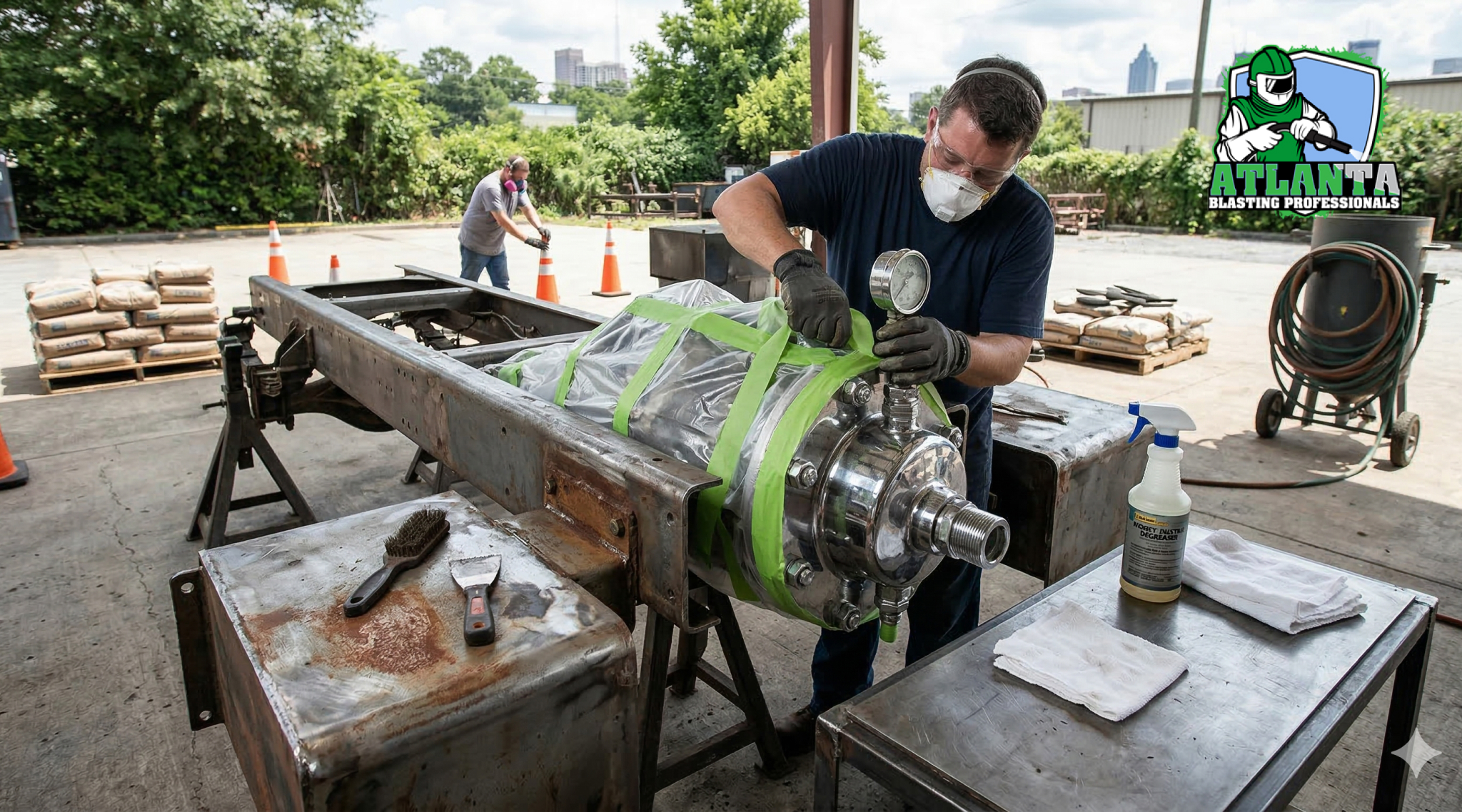 Step-by-Step Guide to Preparing Your Object for Sandblasting