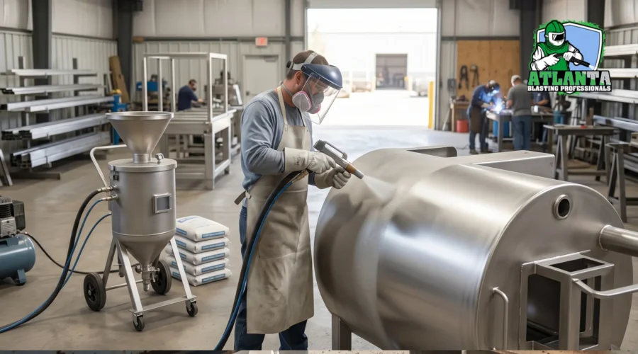 Bead Blasting for a Clean Stainless Steel Finish