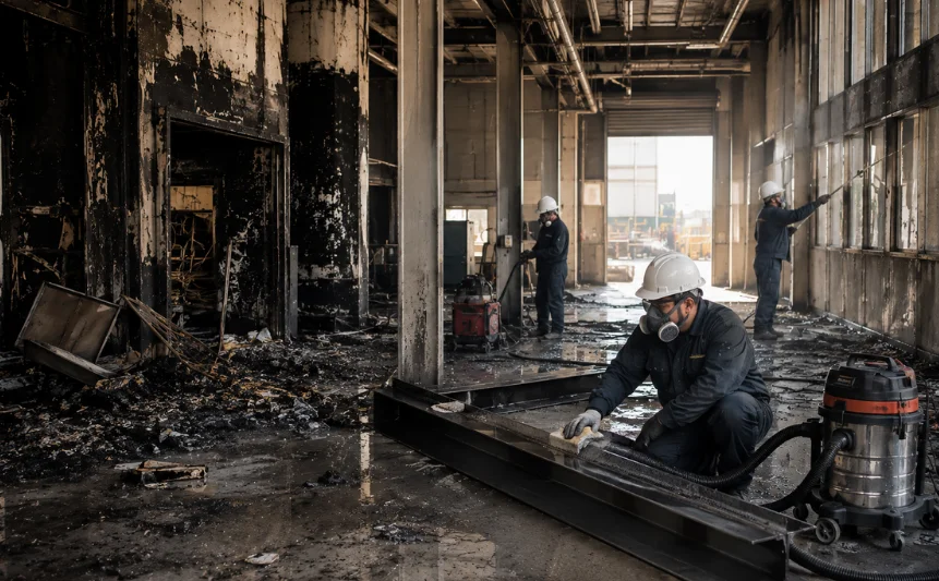 Commercial Fire Restoration for Industrial & Business Properties